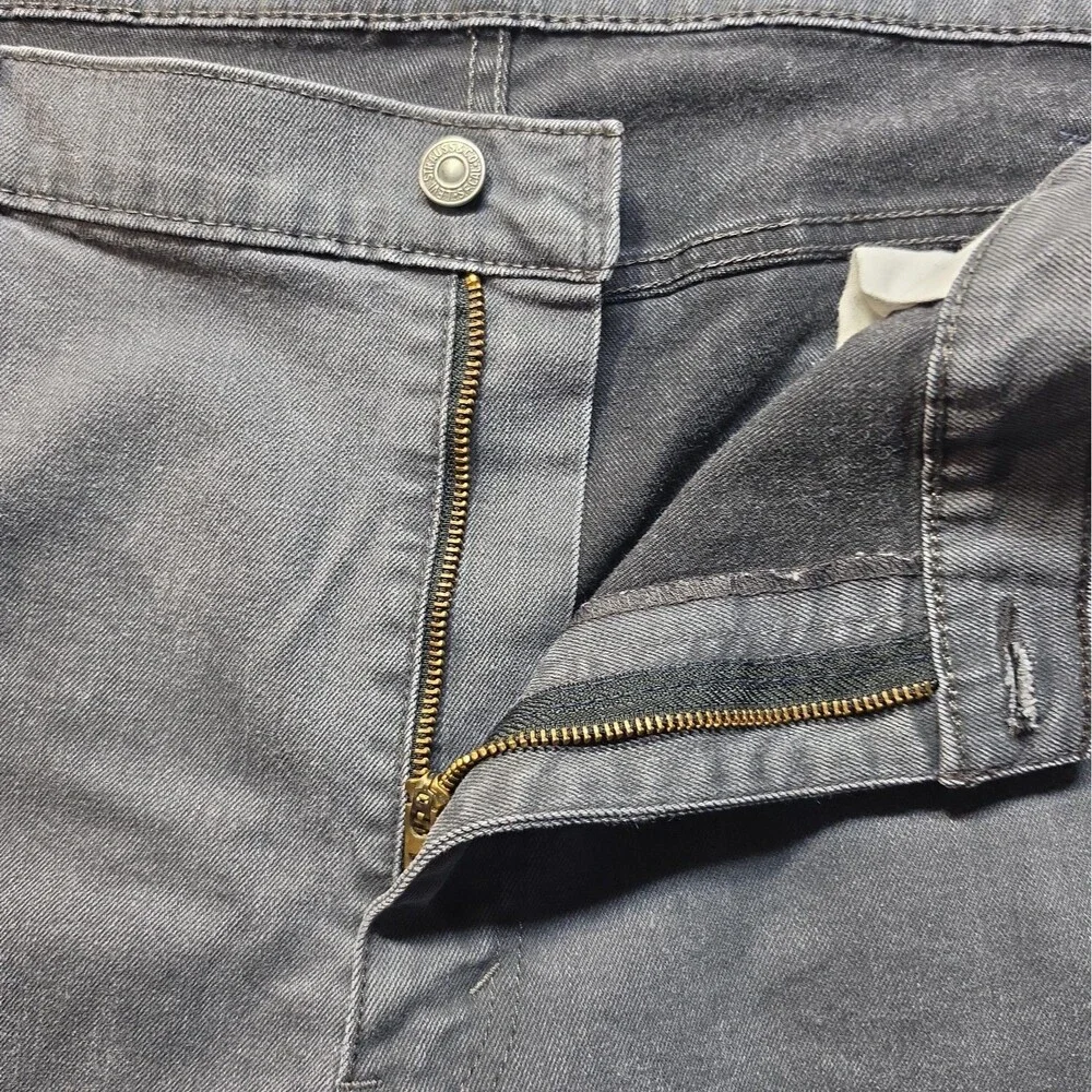 Levis 541 Jeans Men's 48x32 Athletic Taper Gray Denim
